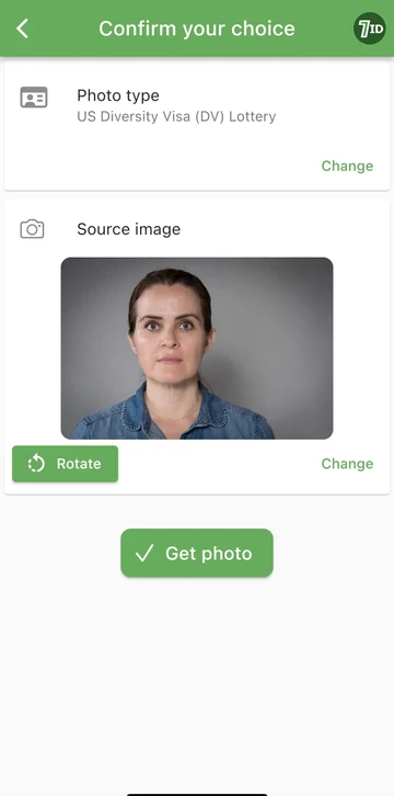 DV Lottery Photo Tool: Kinukumpirma ang iyong pinili